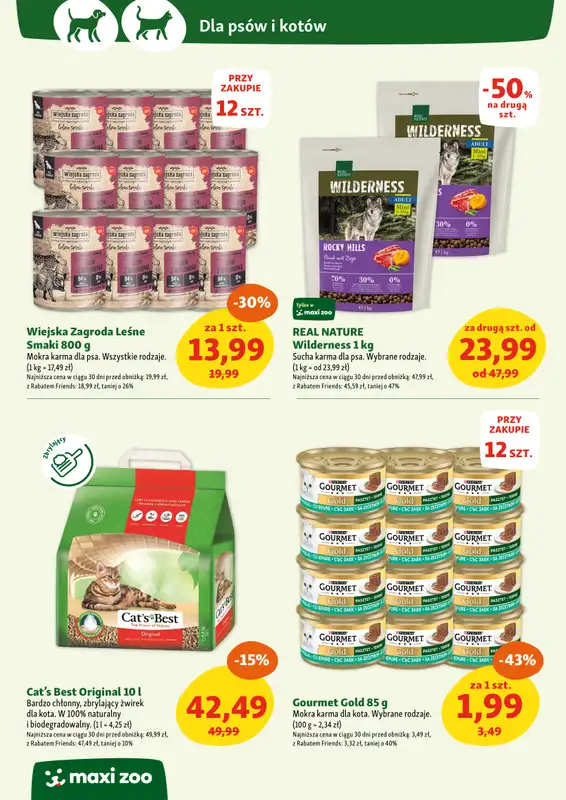 MAXI ZOO - gazetka promocyjna Maxi Zoo - Wszystko dla Twojego pupila od czwartku 10.07 do środy 16.07 - strona 2
