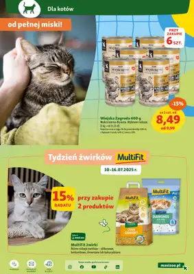 MAXI ZOO - gazetka promocyjna Maxi Zoo - Wszystko dla Twojego pupila od czwartku 10.07 do środy 16.07 - strona 11 MAXI ZOO - gazetka promocyjna Maxi Zoo - Wszystko dla Twojego pupila od czwartku 10.07 do środy 16.07 - strona 11