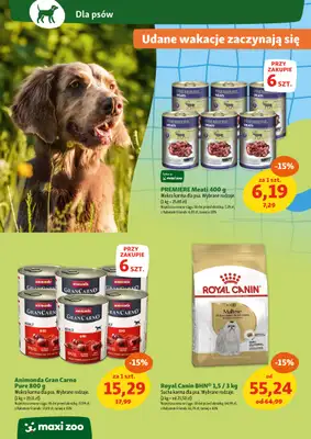 MAXI ZOO - gazetka promocyjna Maxi Zoo - Wszystko dla Twojego pupila od czwartku 10.07 do środy 16.07 - strona 8 MAXI ZOO - gazetka promocyjna Maxi Zoo - Wszystko dla Twojego pupila od czwartku 10.07 do środy 16.07 - strona 8