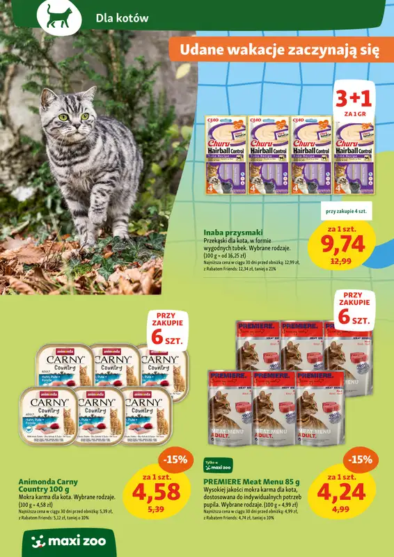 MAXI ZOO - gazetka promocyjna Maxi Zoo - Wszystko dla Twojego pupila od czwartku 10.07 do środy 16.07 - strona 10