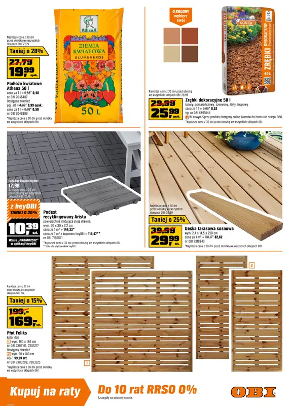OBI - gazetka promocyjna Gazetka od środy 09.07 do wtorku 29.07 - strona 15