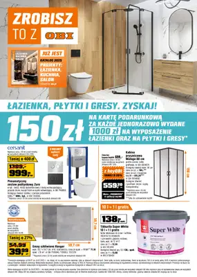 OBI - gazetka promocyjna Gazetka od środy 09.07 do wtorku 29.07
