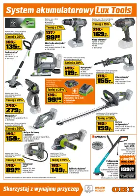 OBI - gazetka promocyjna Gazetka od środy 09.07 do wtorku 29.07 - strona 11