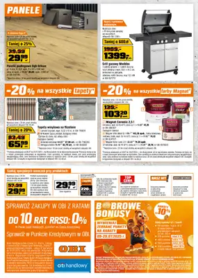 OBI - gazetka promocyjna Gazetka od środy 09.07 do wtorku 29.07 - strona 16