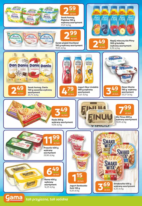 Gama - gazetka promocyjna Gazetka od czwartku 10.07 do wtorku 22.07 - strona 6