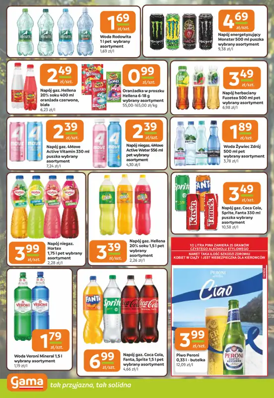 Gama - gazetka promocyjna Gazetka od czwartku 10.07 do wtorku 22.07 - strona 10