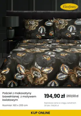 Eurofirany - gazetka promocyjna Outlet – pościel w supercenach od środy 09.07  - strona 9 Eurofirany - gazetka promocyjna Outlet – pościel w supercenach od środy 09.07  - strona 9