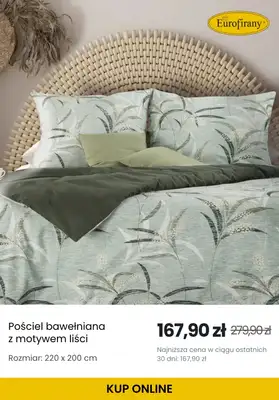 Eurofirany - gazetka promocyjna Outlet – pościel w supercenach od środy 09.07  - strona 7 Eurofirany - gazetka promocyjna Outlet – pościel w supercenach od środy 09.07  - strona 7
