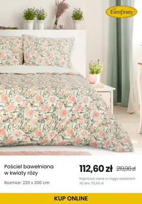 Eurofirany - gazetka promocyjna Outlet – pościel w supercenach od środy 09.07  - strona 3 Eurofirany - gazetka promocyjna Outlet – pościel w supercenach od środy 09.07  - strona 3