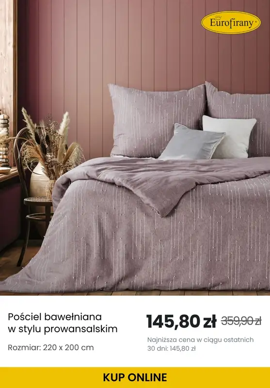 Eurofirany - gazetka promocyjna Outlet – pościel w supercenach od środy 09.07  - strona 6