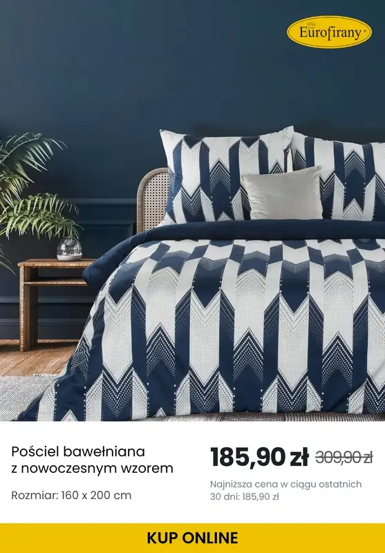 Eurofirany - gazetka promocyjna Outlet – pościel w supercenach od środy 09.07  - strona 8