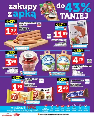 TOPAZ - gazetka promocyjna Gazetka od czwartku 17.07 do środy 23.07 - strona 20 TOPAZ - gazetka promocyjna Gazetka od czwartku 17.07 do środy 23.07 - strona 20