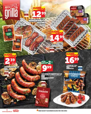 TOPAZ - gazetka promocyjna Gazetka od czwartku 17.07 do środy 23.07 - strona 6 TOPAZ - gazetka promocyjna Gazetka od czwartku 17.07 do środy 23.07 - strona 6