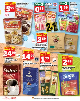 TOPAZ - gazetka promocyjna Gazetka od czwartku 17.07 do środy 23.07 - strona 16 TOPAZ - gazetka promocyjna Gazetka od czwartku 17.07 do środy 23.07 - strona 16