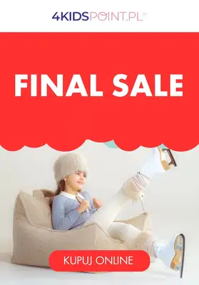 4kidspoint - gazetka promocyjna Finał wyprzedaży od środy 09.07 