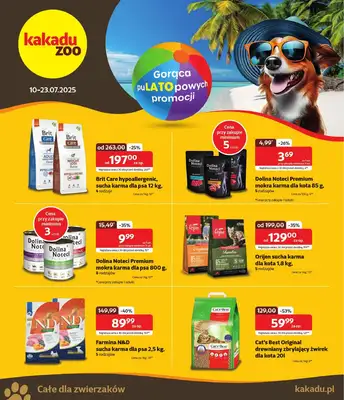 KAKADU - gazetka promocyjna Gazetka od czwartku 10.07 do środy 23.07