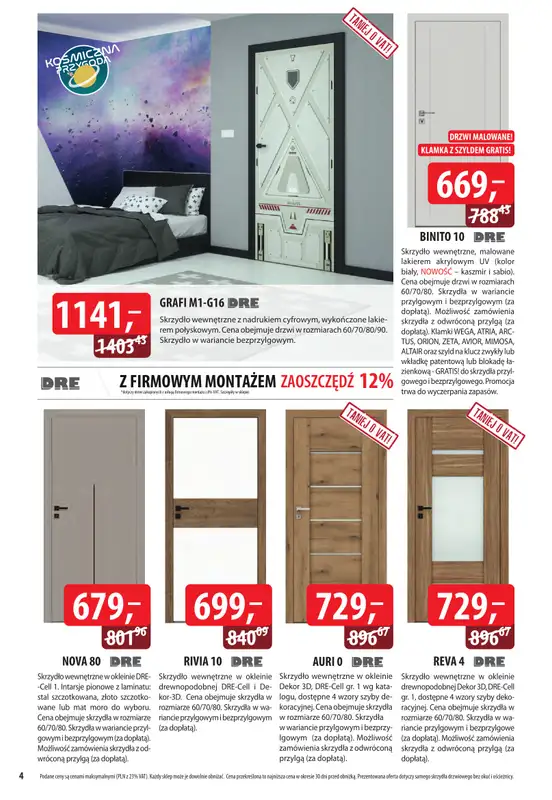 Dobre Dla Domu - gazetka promocyjna Katalog promocji od czwartku 10.07 do niedzieli 31.08 - strona 4
