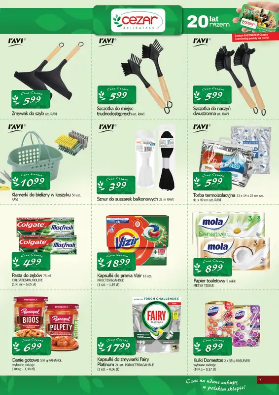 CEZAR Delikatesy - gazetka promocyjna Gazetka od czwartku 10.07 do środy 23.07 - strona 7