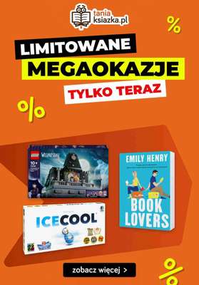 taniaksiazka.pl - gazetka promocyjna Mega okazje na wybrane produkty od czwartku 10.07 do środy 16.07