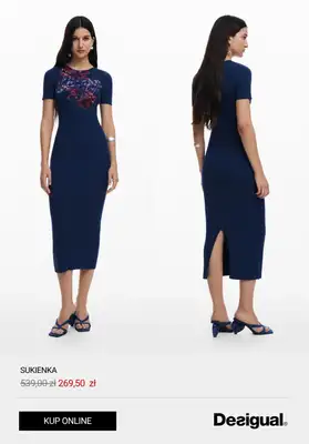 Desigual - gazetka promocyjna Do -60% na sukienki od czwartku 10.07  - strona 10
