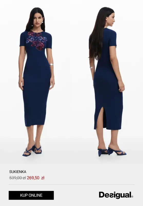 Desigual - gazetka promocyjna Do -60% na sukienki od czwartku 10.07  - strona 10
