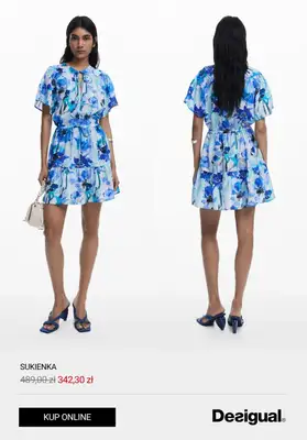 Desigual - gazetka promocyjna Do -60% na sukienki od czwartku 10.07  - strona 5
