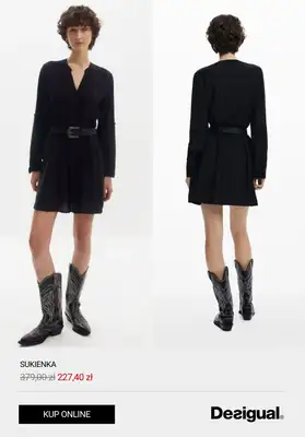 Desigual - gazetka promocyjna Do -60% na sukienki od czwartku 10.07  - strona 4