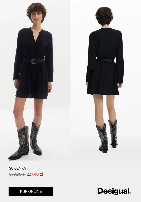 Desigual - gazetka promocyjna Do -60% na sukienki od czwartku 10.07  - strona 4
