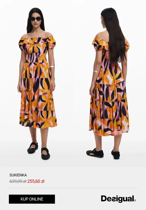 Desigual - gazetka promocyjna Do -60% na sukienki od czwartku 10.07  - strona 2