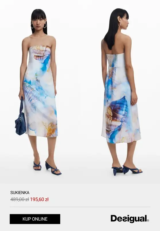 Desigual - gazetka promocyjna Do -60% na sukienki od czwartku 10.07  - strona 9