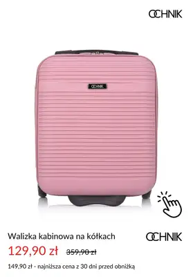 Ochnik - gazetka promocyjna Dodatkowe -30% na drugą walizkę lub torebkę od czwartku 10.07  - strona 3