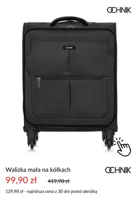 Ochnik - gazetka promocyjna Dodatkowe -30% na drugą walizkę lub torebkę od czwartku 10.07  - strona 4