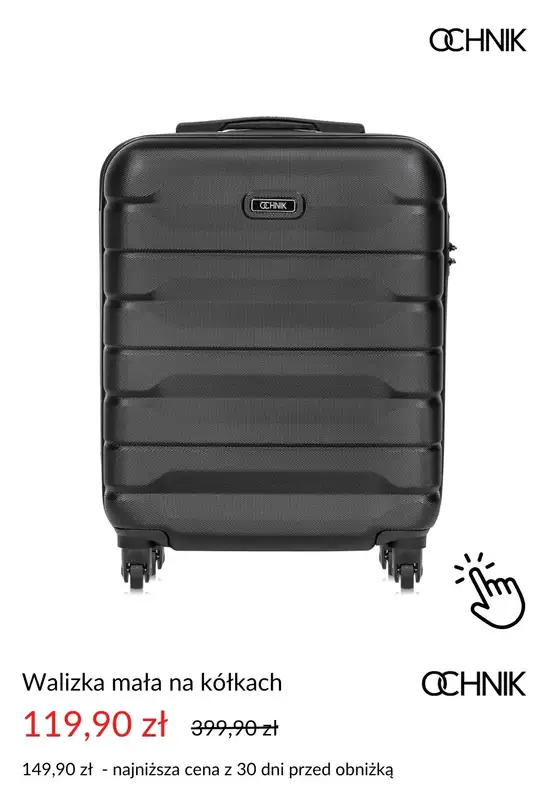 Ochnik - gazetka promocyjna Dodatkowe -30% na drugą walizkę lub torebkę od czwartku 10.07  - strona 6