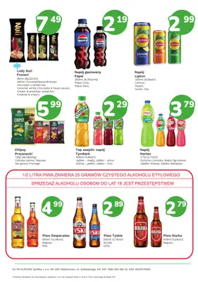 Limonka - gazetka promocyjna Gazetka od czwartku 17.07 do środy 23.07 - strona 4 Limonka - gazetka promocyjna Gazetka od czwartku 17.07 do środy 23.07 - strona 4