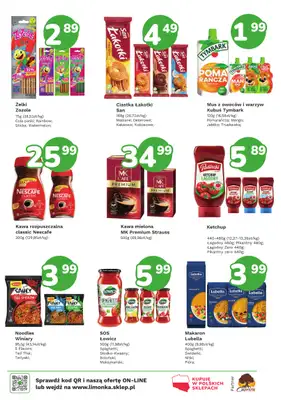 Limonka - gazetka promocyjna Gazetka od czwartku 17.07 do środy 23.07 - strona 3 Limonka - gazetka promocyjna Gazetka od czwartku 17.07 do środy 23.07 - strona 3