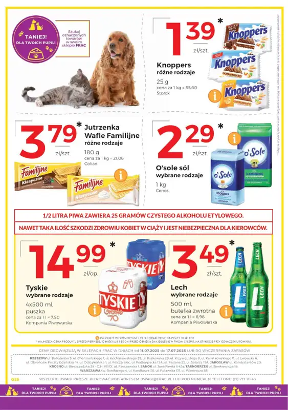 Frac - gazetka promocyjna Gazetka od piątku 11.07 do czwartku 17.07 - strona 4