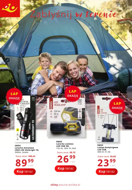 Poczta Polska - gazetka promocyjna Gazetka od poniedziałku 14.07 do niedzieli 27.07 - strona 6