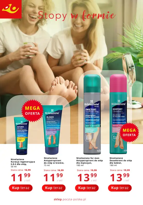 Poczta Polska - gazetka promocyjna Gazetka od poniedziałku 14.07 do niedzieli 27.07 - strona 4