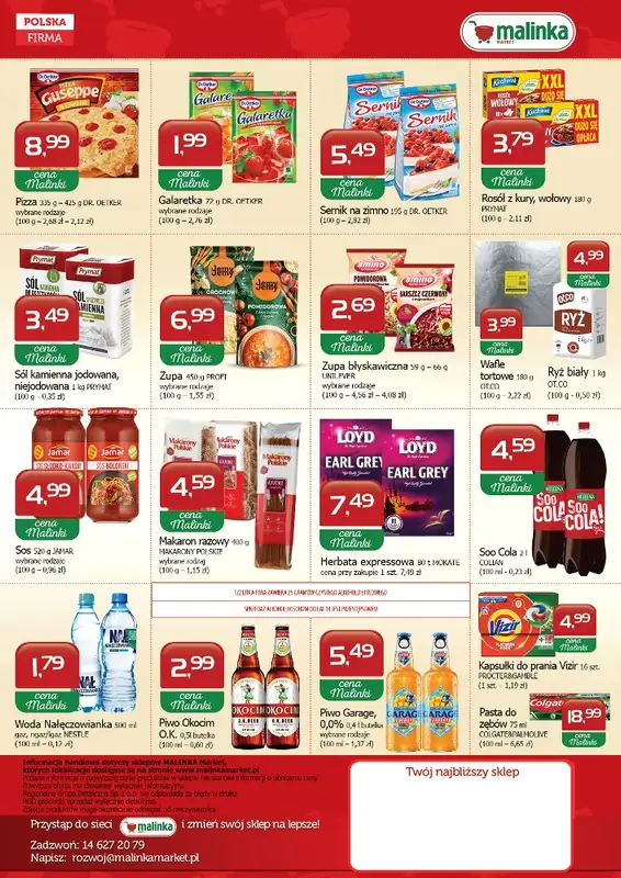 MALINKA - gazetka promocyjna Gazetka od niedzieli 13.07 do środy 23.07 - strona 2