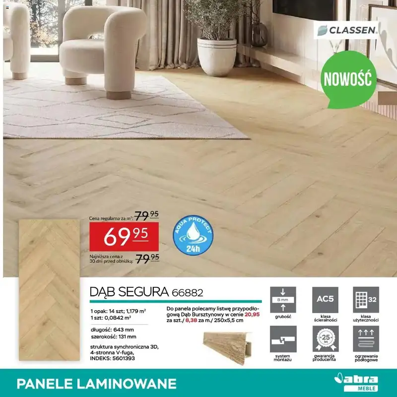 Abra Meble - gazetka promocyjna Panele i lamele taniej! od niedzieli 13.07 do czwartku 24.07 - strona 9