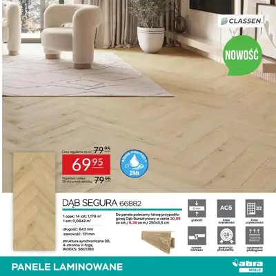 Abra Meble - gazetka promocyjna Panele i lamele taniej! od niedzieli 13.07 do czwartku 24.07 - strona 9 Abra Meble - gazetka promocyjna Panele i lamele taniej! od niedzieli 13.07 do czwartku 24.07 - strona 9