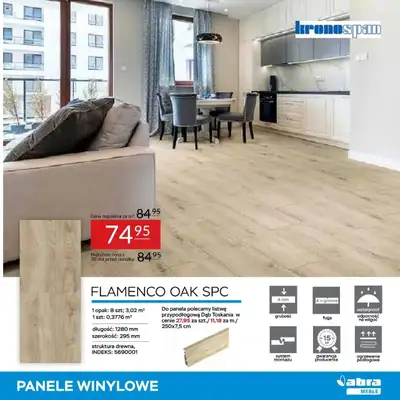 Abra Meble - gazetka promocyjna Panele i lamele taniej! od niedzieli 13.07 do czwartku 24.07 - strona 11 Abra Meble - gazetka promocyjna Panele i lamele taniej! od niedzieli 13.07 do czwartku 24.07 - strona 11