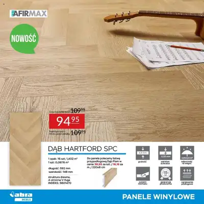 Abra Meble - gazetka promocyjna Panele i lamele taniej! od niedzieli 13.07 do czwartku 24.07 - strona 12 Abra Meble - gazetka promocyjna Panele i lamele taniej! od niedzieli 13.07 do czwartku 24.07 - strona 12