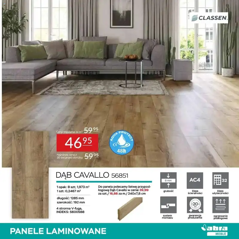 Abra Meble - gazetka promocyjna Panele i lamele taniej! od niedzieli 13.07 do czwartku 24.07 - strona 7