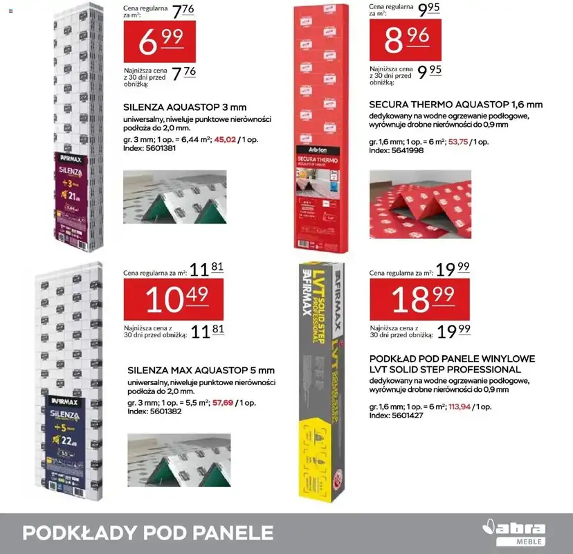 Abra Meble - gazetka promocyjna Panele i lamele taniej! od niedzieli 13.07 do czwartku 24.07 - strona 13