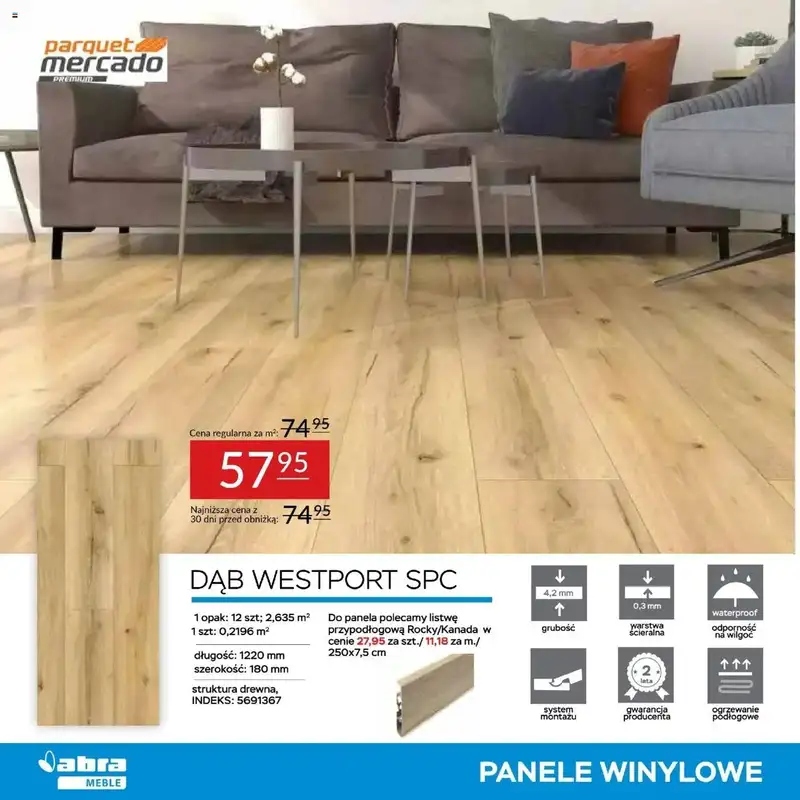 Abra Meble - gazetka promocyjna Panele i lamele taniej! od niedzieli 13.07 do czwartku 24.07 - strona 10