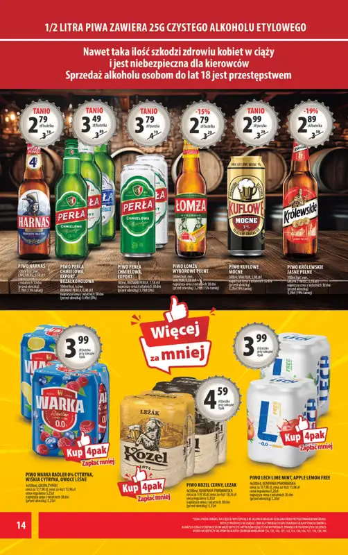 Arhelan - gazetka promocyjna Gazetka od piątku 18.07 do niedzieli 27.07 - strona 14