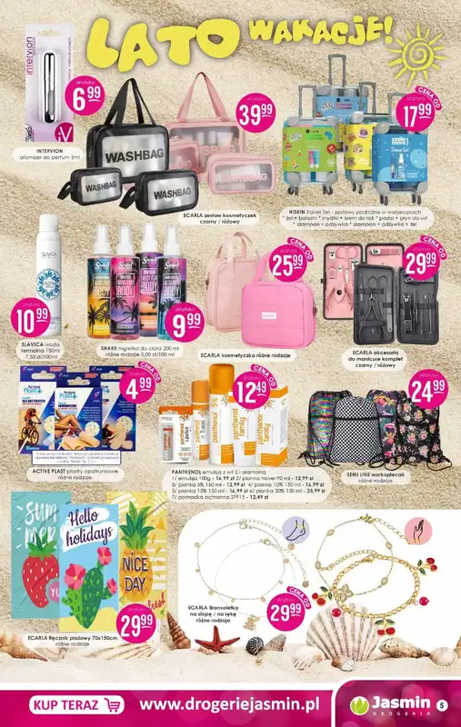 Drogerie Jasmin - gazetka promocyjna Gazetka od poniedziałku 14.07 do czwartku 31.07 - strona 5