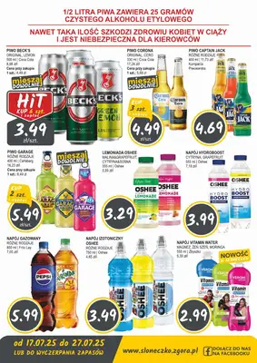 Słoneczko - gazetka promocyjna Gazetka od czwartku 17.07 do niedzieli 27.07 - strona 9 Słoneczko - gazetka promocyjna Gazetka od czwartku 17.07 do niedzieli 27.07 - strona 9