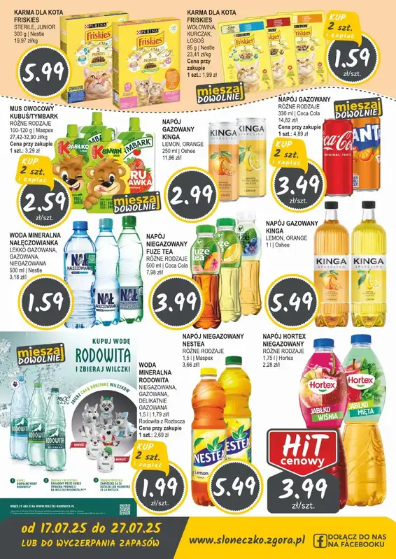 Słoneczko - gazetka promocyjna Gazetka od czwartku 17.07 do niedzieli 27.07 - strona 10